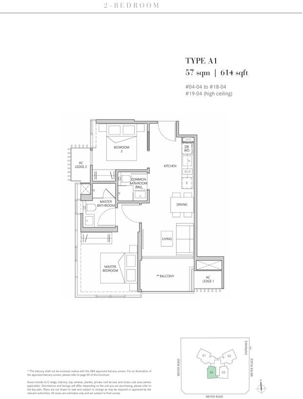 One Meyer East Coast Floor Plan Show Flat Call 6100 7757
