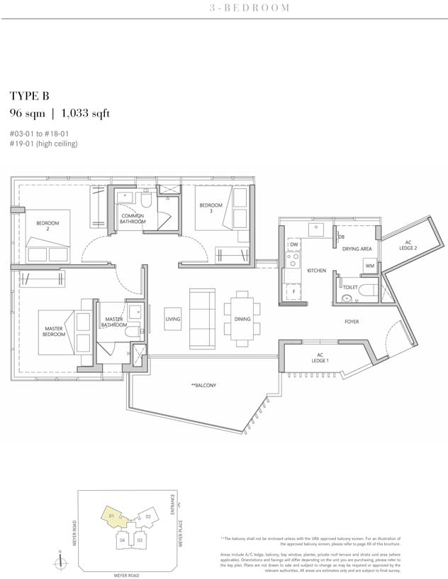 One Meyer East Coast Floor Plan Show Flat Call 6100 7757